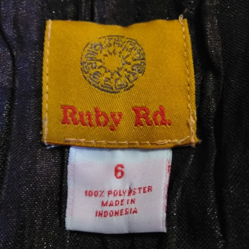 Ruby Rd Brown Button-Down Neutral Earthy Crocodil… - image 6